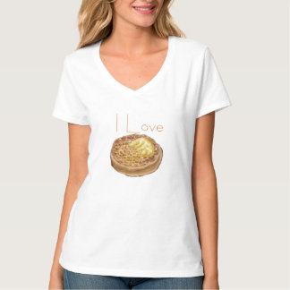 I love crumpet t-shirt