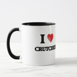 I love Crutches Mug