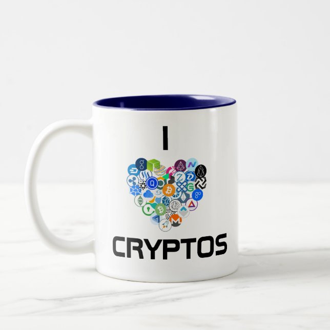 I Love Cryptos Mug (Left)