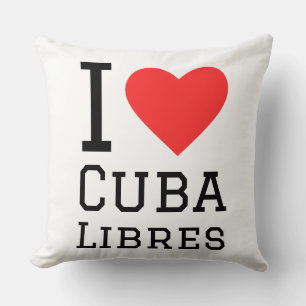 I love cuba libres cushion