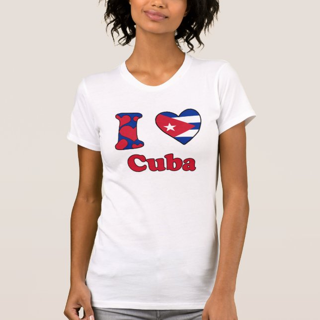 I love Cuba T-Shirt (Front)