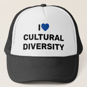 I Love Cultural Diversity™ Trucker Hat