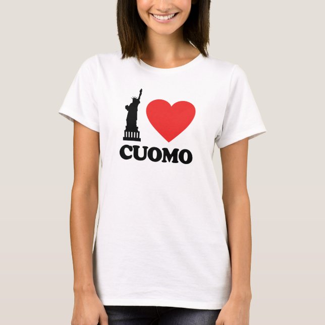 I Love Cuomo | Statue of Liberty T-Shirt (Front)