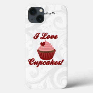 I Love Cupcakes iPhone 13 Case