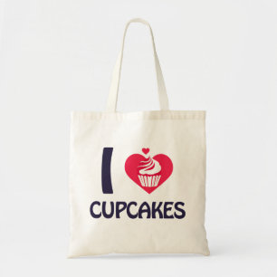 I love Cupcakes T-Shirt Tote Bag