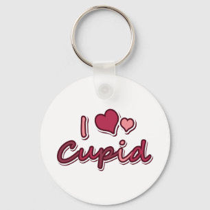 I Love Cupid Key Ring