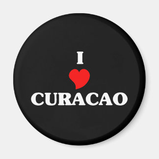 I Love Curacao Magnet