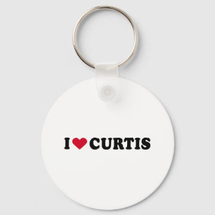 I LOVE CURTIS KEY RING