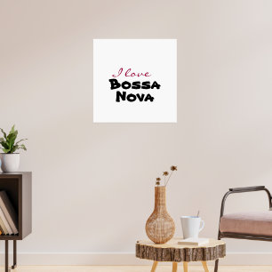 I love [customize] poster