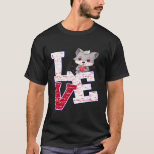 I Love Cute Baby Wolves T-Shirt