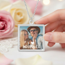 I Love Cute Heart Couples Personalised