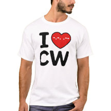 I Love CW Continuous Wave Morse Code