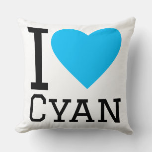 I love cyan cushion