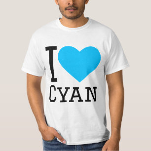 I love cyan T-Shirt