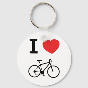 I love Cycling Key Ring