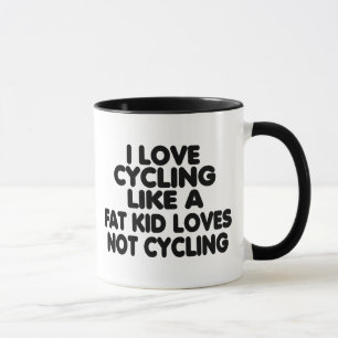 I Love Cycling Mug