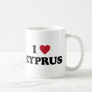 I Love Cyprus Coffee Mug