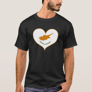 I Love Cyprus Flag T-Shirt