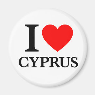 I Love Cyprus Magnet