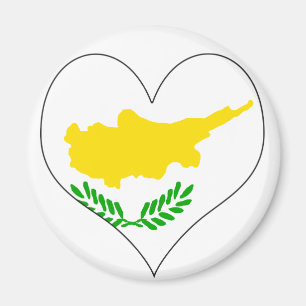 I Love Cyprus Magnet