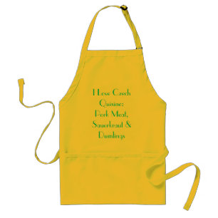 I Love Czech Cuisine: Standard Apron
