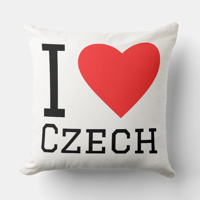 I love czech cushion (Front)
