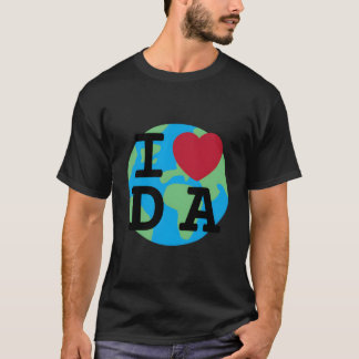I Love Da He David Attenborough Fan Eh T-Shirt