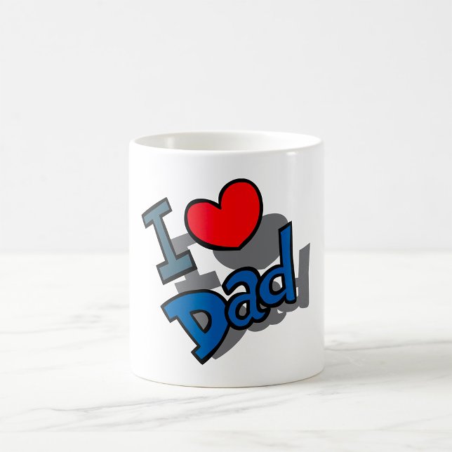 I Love Dad Coffee Mug (Creator Uploaded)