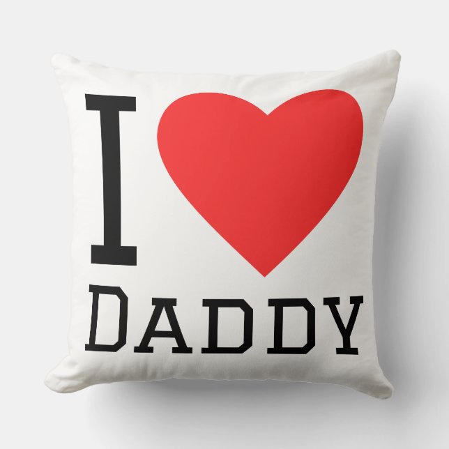 I love daddy cushion (Front)
