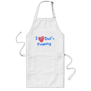 I LOVE DADS COOKING - DADS IN THE KITCHEN APRON