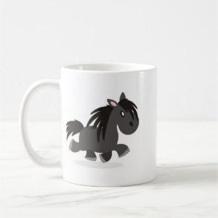 I Love Dales Ponies Cartoon Mug