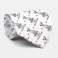 I Love Dalmatians (black 1) Hearts Cute