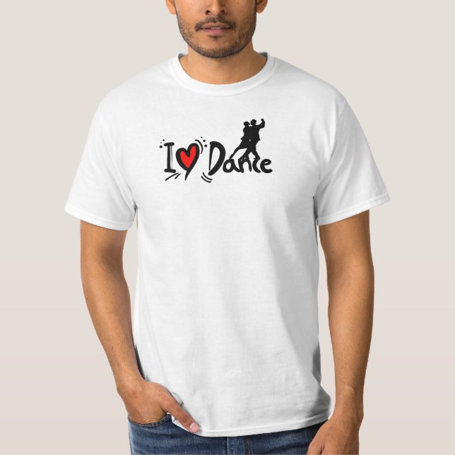 I Love Dance T-Shirt (Front)