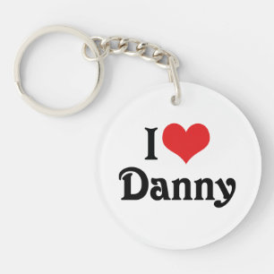I Love Danny Key Ring