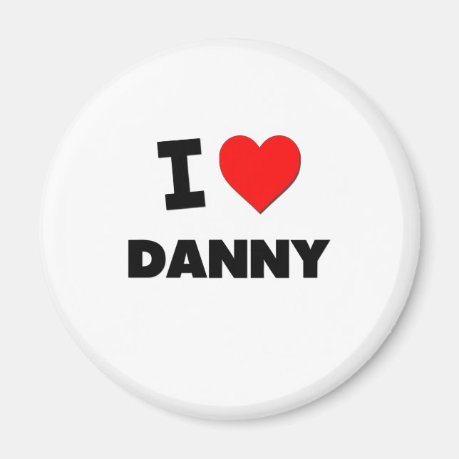 I love Danny Magnet (Front)