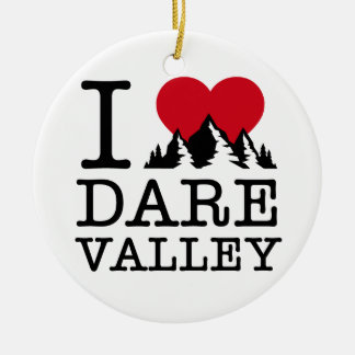"I Love Dare Valley" Ornament