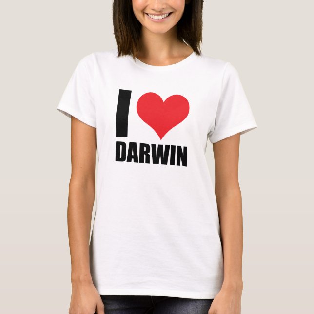 I love Darwin T-Shirt (Front)