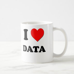I Love Data Coffee Mug