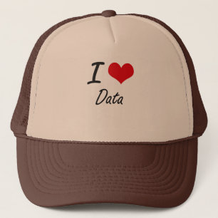 I love Data Trucker Hat