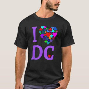 I Love DC  Heart Washington D.C. Shirt