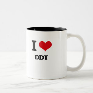 I love DDT Two-Tone Coffee Mug