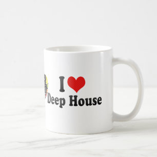I Love Deep House Coffee Mug