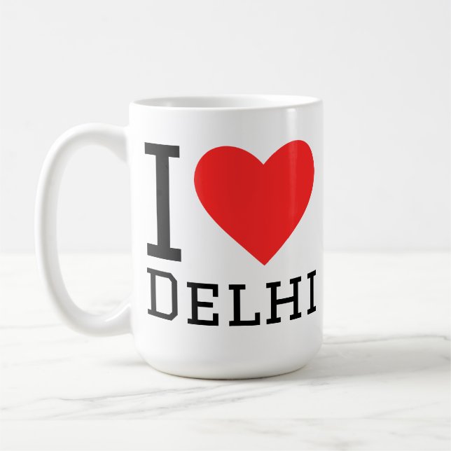 I love Delhi  Coffee Mug (Left)
