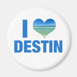 I Love Destin Florida Magnet