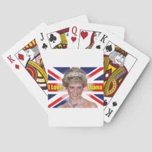 'I Love Diana' HRH Princess Diana Playing Cards