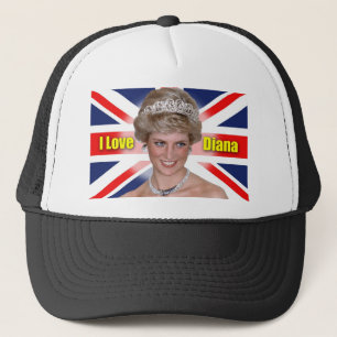 'I Love Diana' HRH Princess Diana Trucker Hat