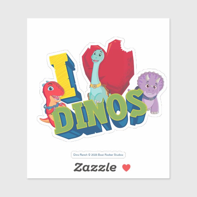 I Love Dinos | Dino Ranch (Sheet)