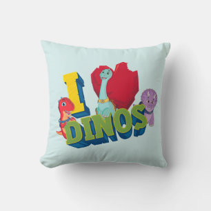 I Love Dinos Dino Ranch Cushion
