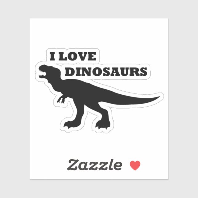 I Love Dinosaurs! (Sheet)