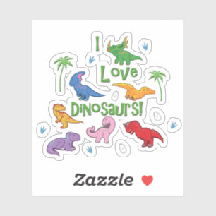 I Love Dinosaurs (Cute)
